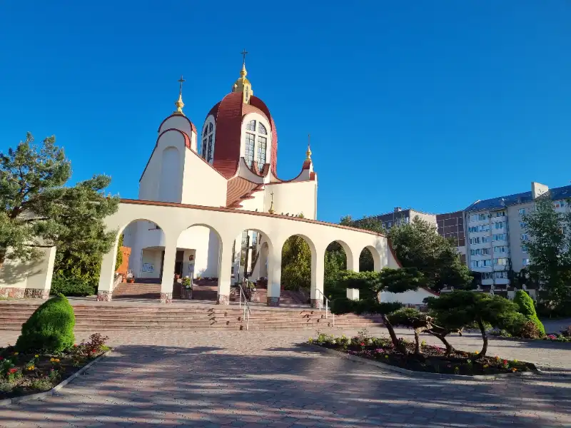 У Тернополі вперше оприлюднили архівні фото будівництва Церкви святого апостола Петра
