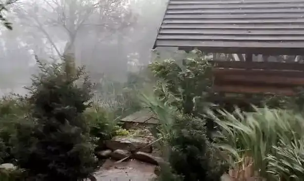 Стихійне лихо на Тернопільщині: потужна злива і град знищили городи, підтопили домівки й залишили села без світла