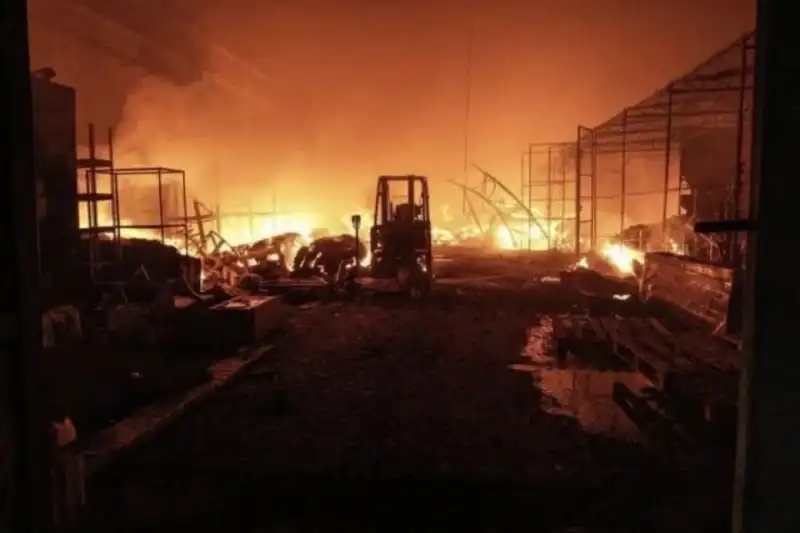 У Тернополі після нічної атаки ліквідували наслідки вибуху на газопроводі