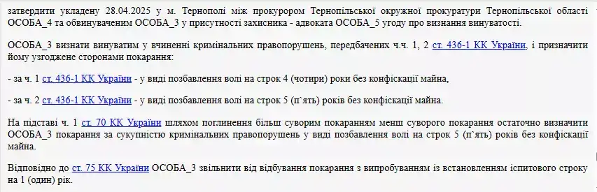 Поширював символіку СРСР у соцмережі – отримав рік умовно