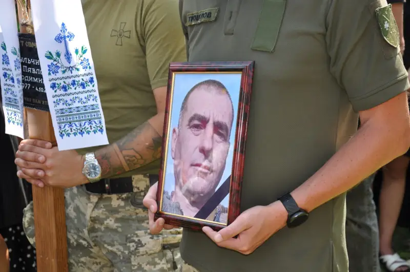 Семаківці попрощалися з воїном Павлом Кульчицьким, який два роки вважався зниклим безвісти