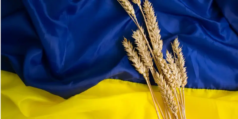 У Чорткові безкоштовно роздають прапори до Дня Незалежності