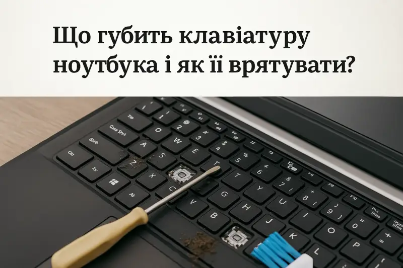 що губить клавіатуру і як її врятувати